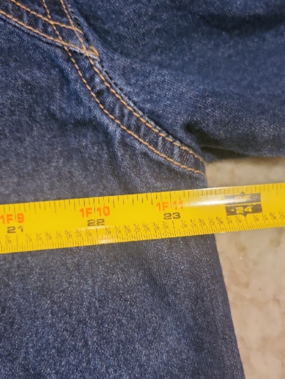 French Connection Dark Blue Denim Shirt - Women's Button-Up - Picture 5 of 8